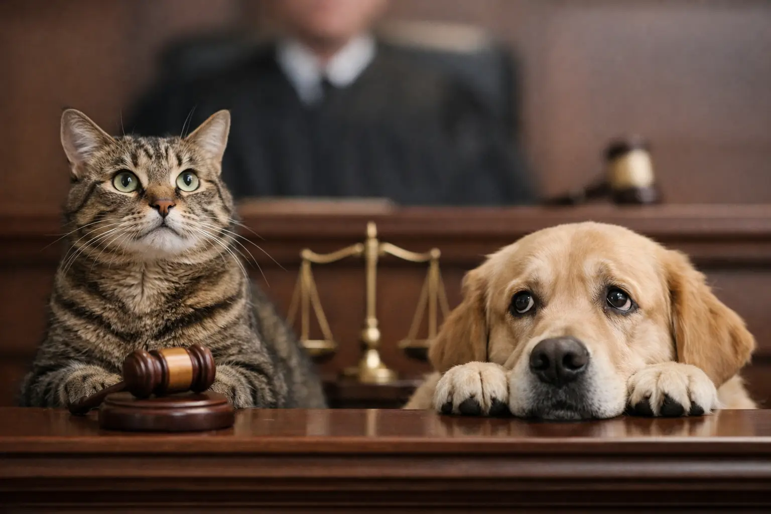 41 Pet Verdict Captions for Guilty Faces