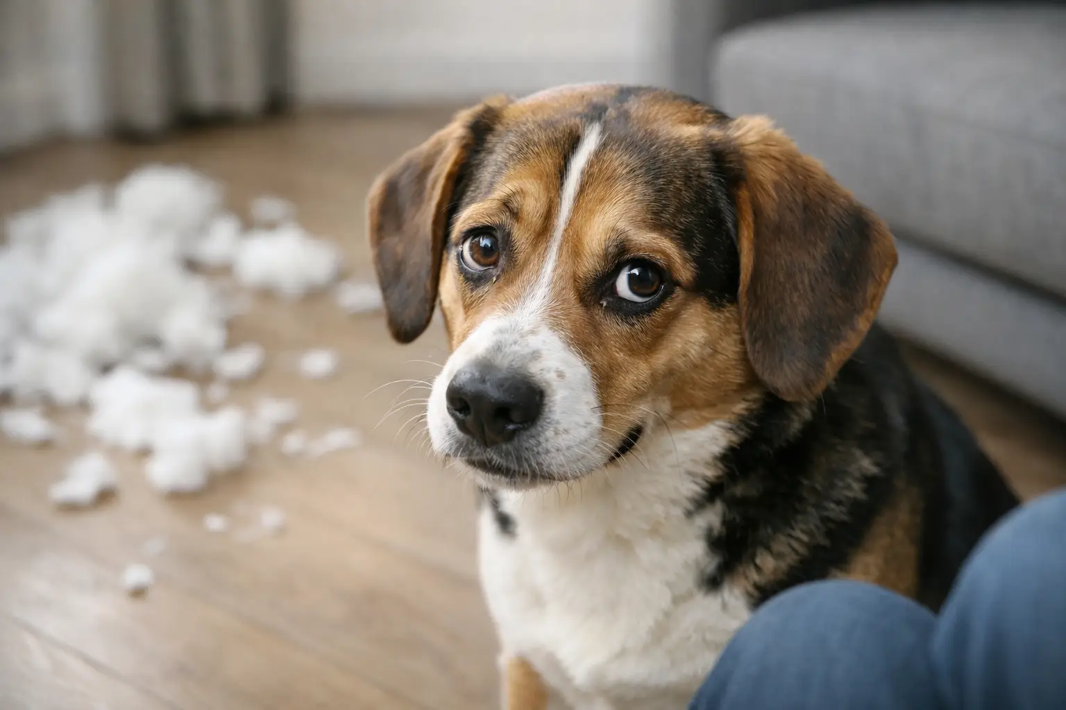Why the Funny Guilty Dog Face Works