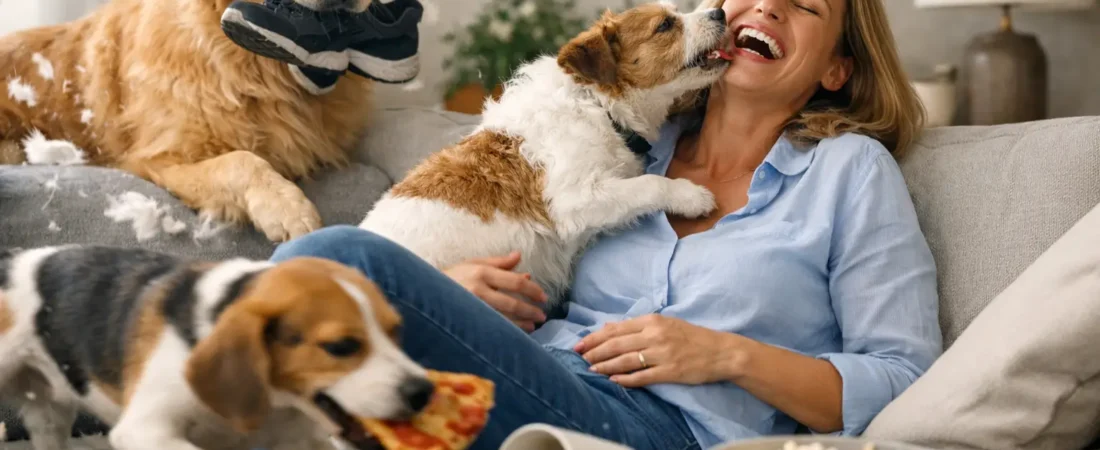 Dog Chaos Stories and the Case for Laughing