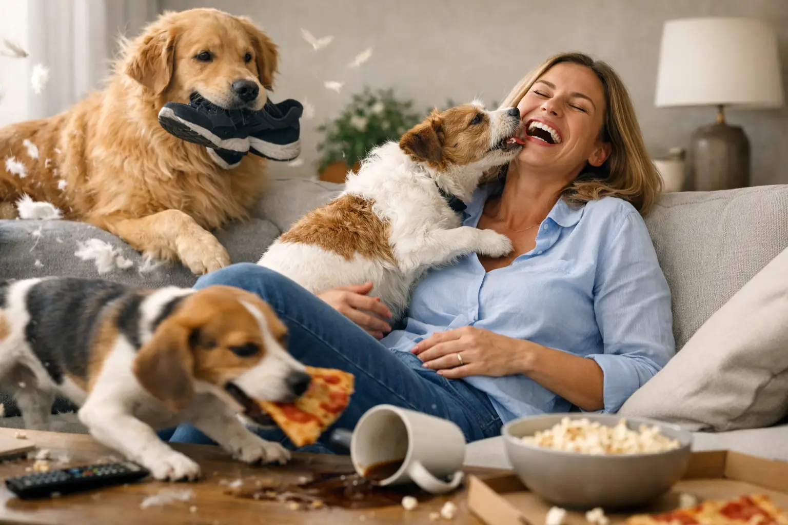 Dog Chaos Stories and the Case for Laughing