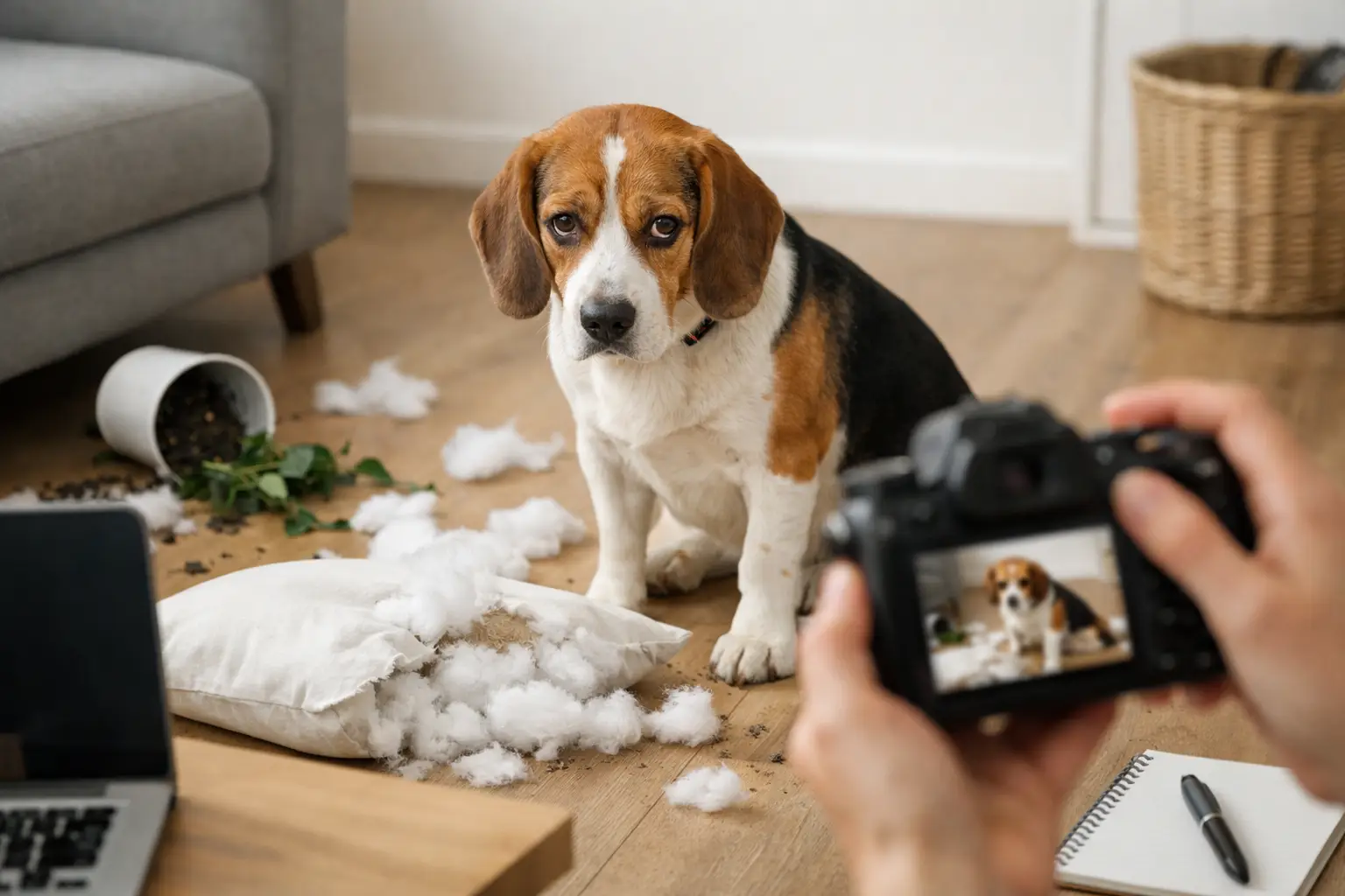 How to Caption Guilty Dog Photos Better