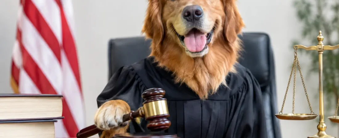 Dog Humor Versus Training Gets Its Day in Court